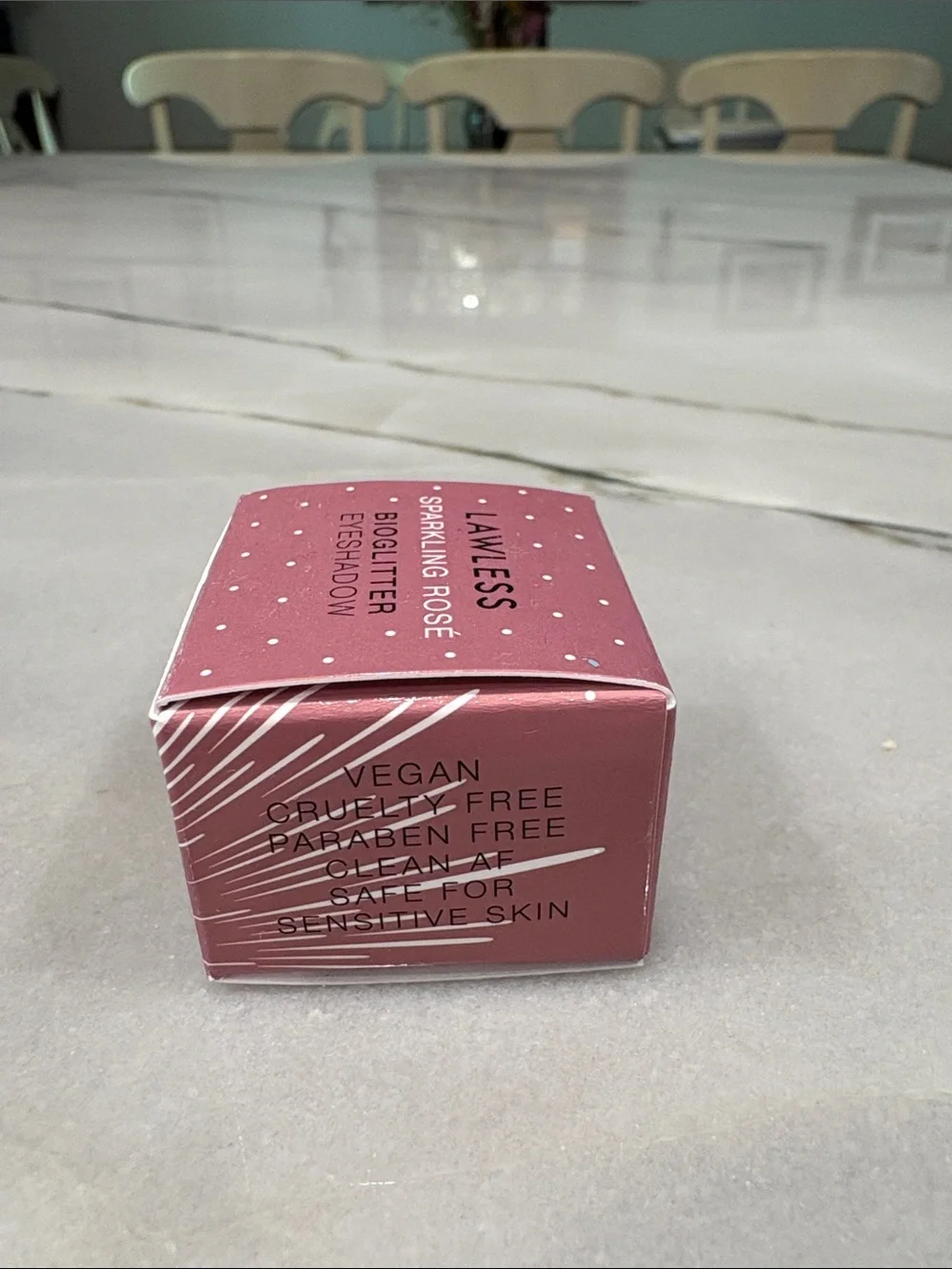 LAWLESS Sparkling Rosé Bioglitter Eyeshadow